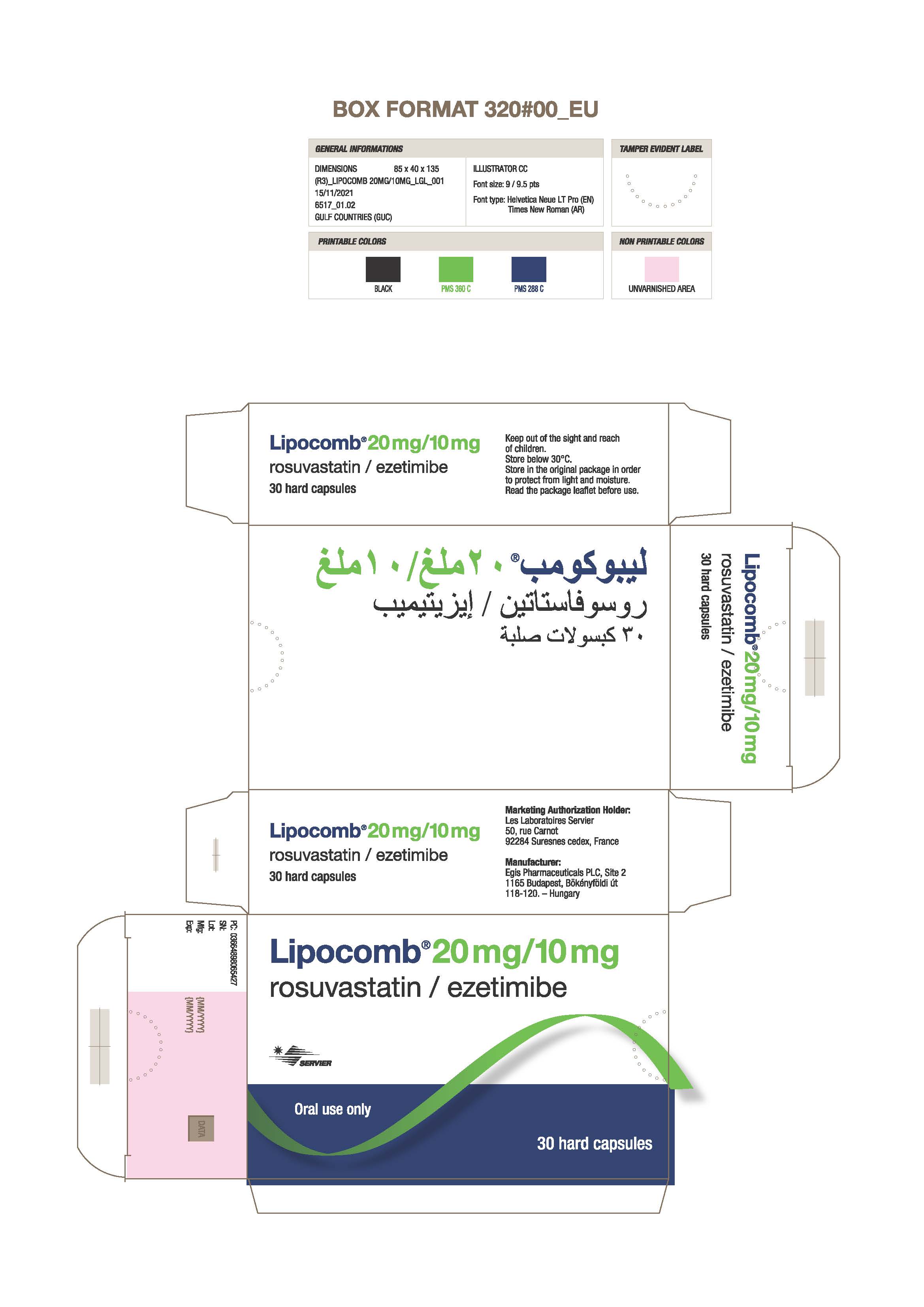 Lipocomb 20mg/10mg